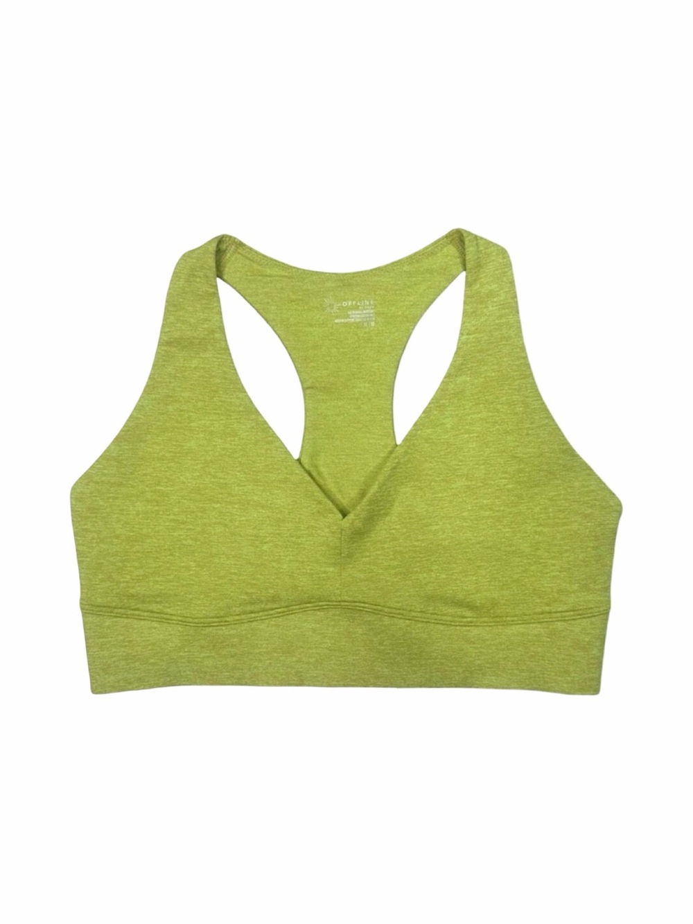OFFLINE by aerie The Hugger Stretch Racerback Sports Bra - Size Medium